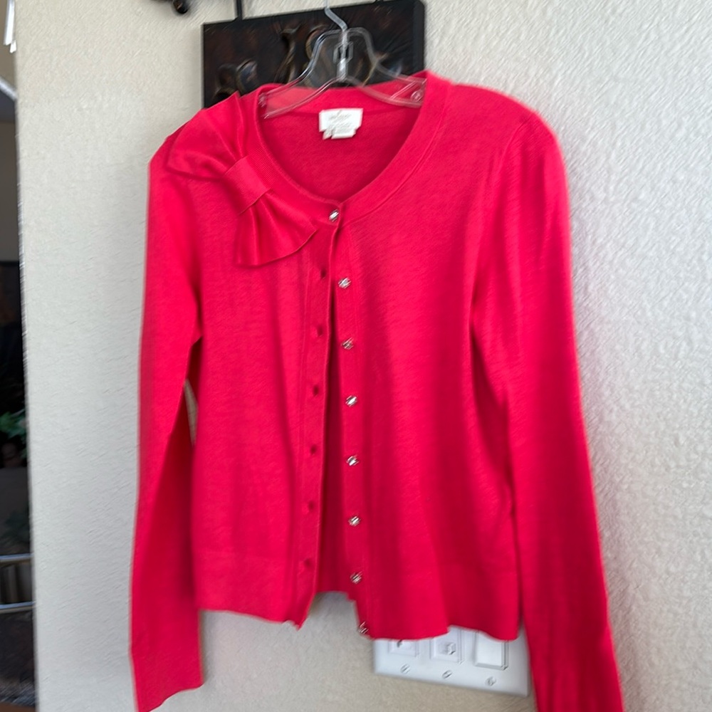 Kate Spade ♠️ Bow Cardigan